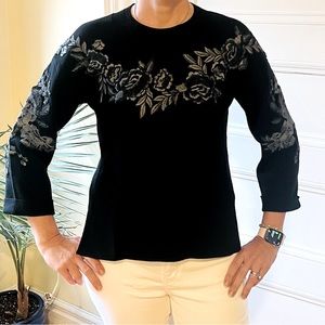 Kobi Halperin sweater with embroidery